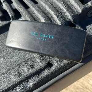 Ted Baker Hard Black Glasses Sunglasses Eyeglasses Case
